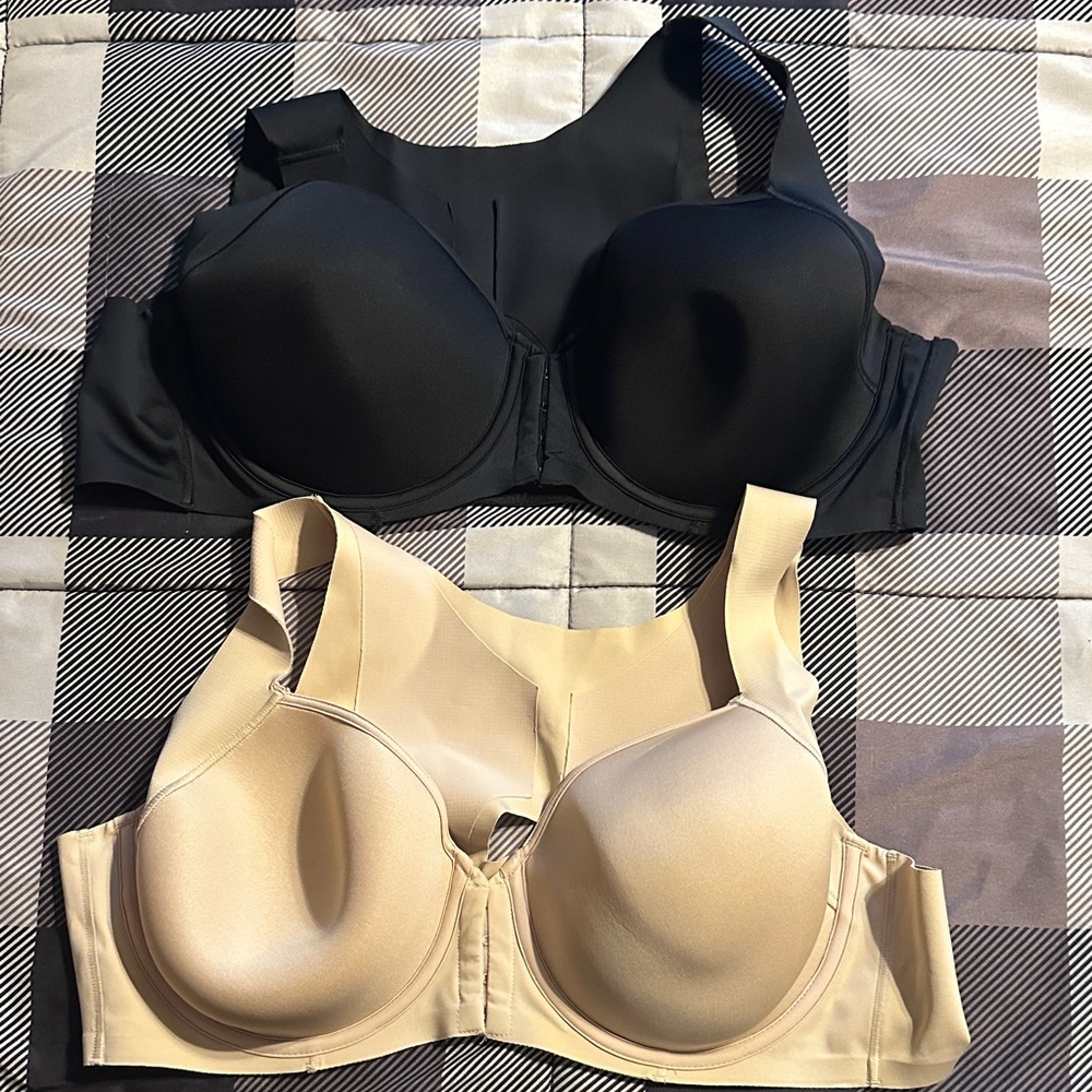 Bali Black and Cream Women's Bra